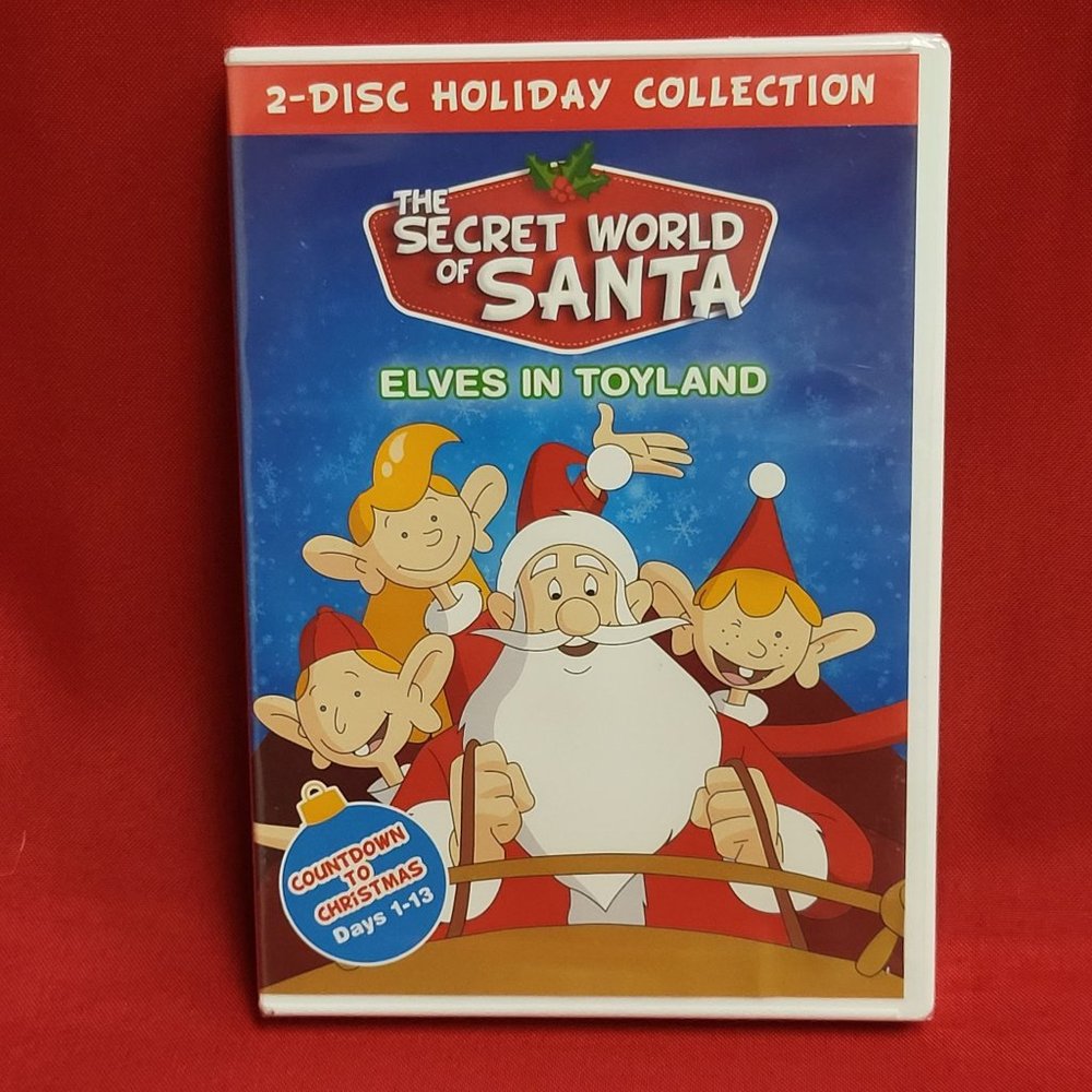 The Secret World of Santa Claus: Elves in Toyland Sealed DVD 2 Disc